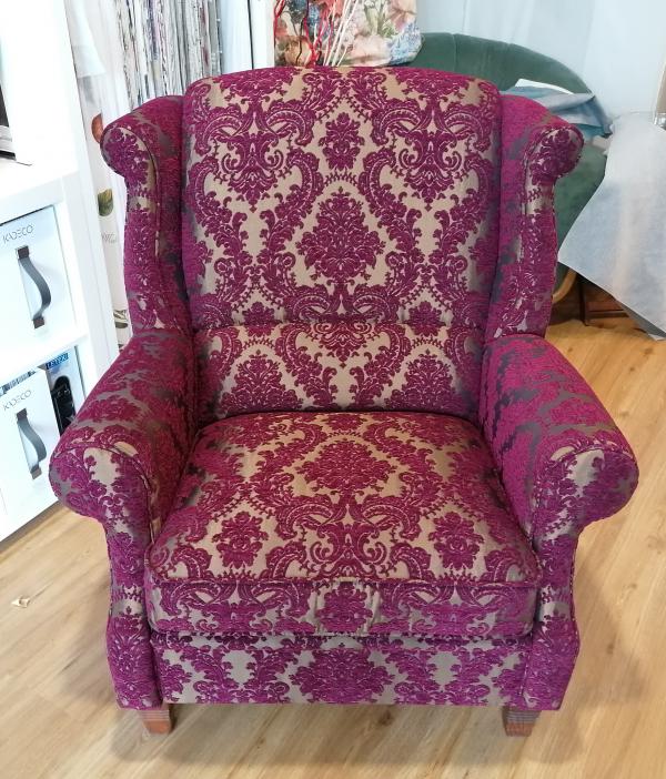 Sessel NACH der Aufarbeitung