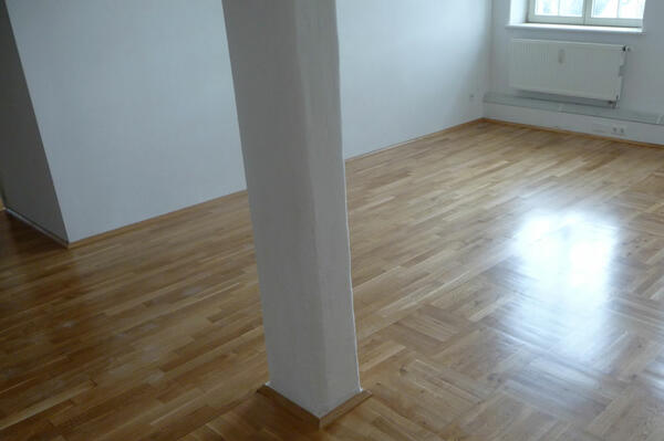 Aufbereitung Parkett